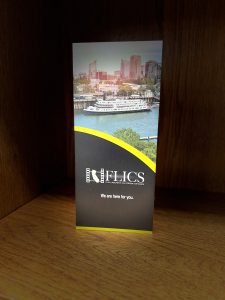 A brochure for FLICS.