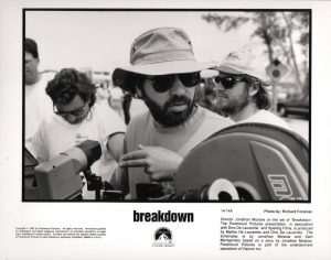 Black and white image of Breakdown director Jonathan Mostow.